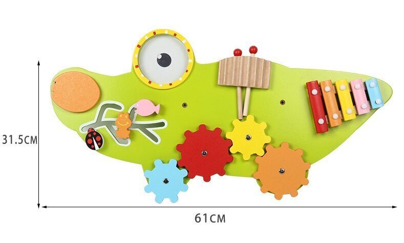 Multifunktsionaalne mänguasi "Krokodill" hind ja info | Beebide mänguasjad | hansapost.ee