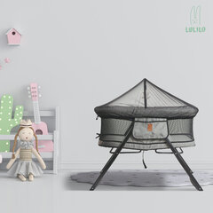 Lulilo кроватка дорожная люлька манеж для малышей 2в1 цена и информация | Детские кроватки | hansapost.ee