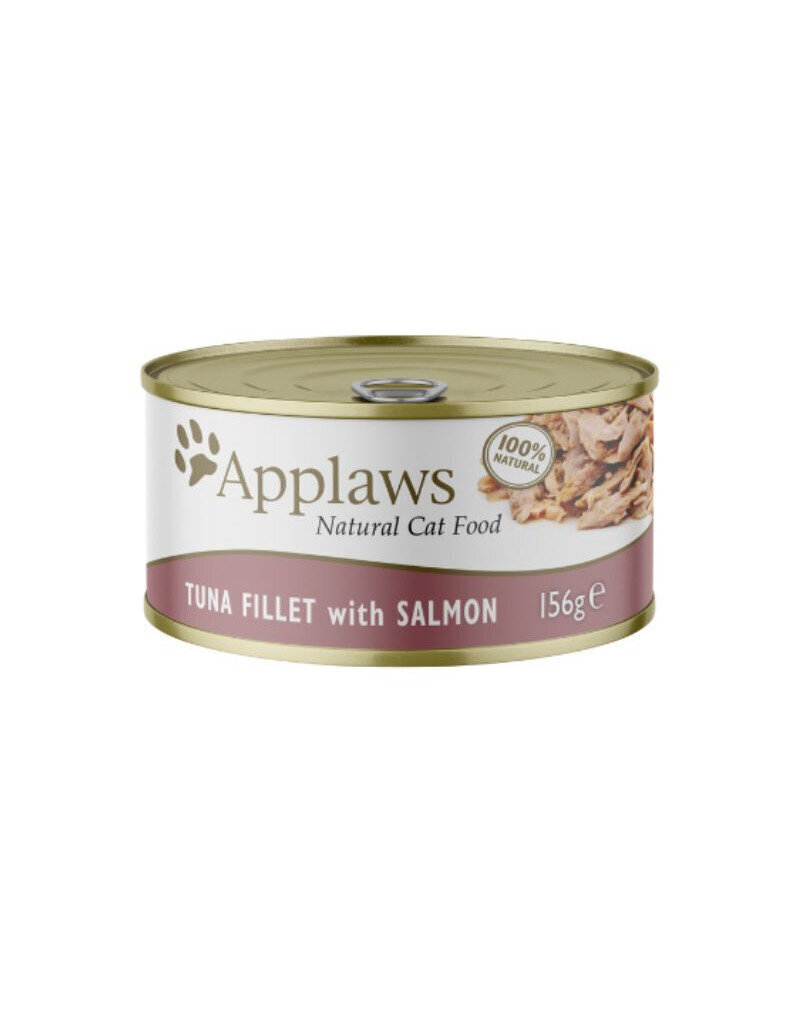 Applaws Cat Tin koos tuunikala ja lõhega puljongis, 72 x 156 g цена и информация | Kassikonservid | hansapost.ee