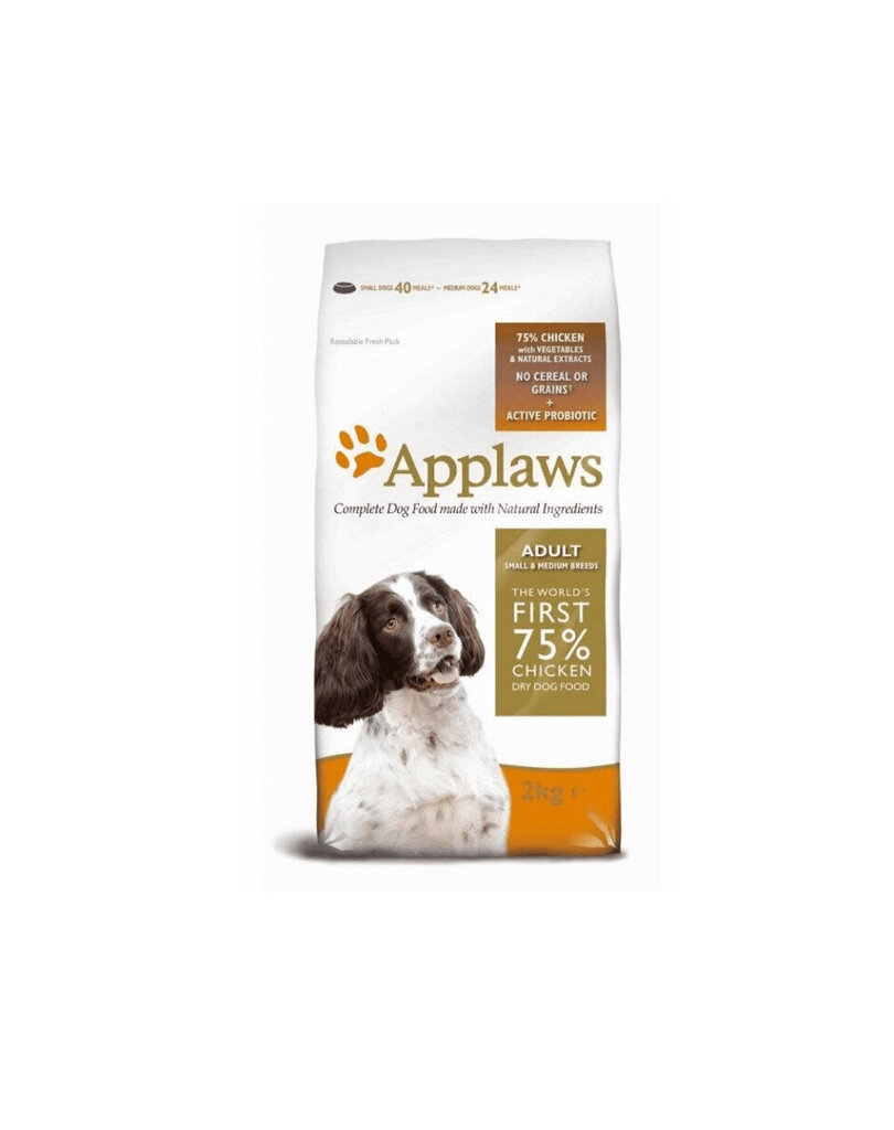 Applaws Adult Dog S&M täiskasvanud väikest ja keskmist tõugu koertele koos kanaga, 3x2kg цена и информация | Koerte kuivtoit ja krõbinad | hansapost.ee