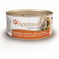 Applaws Cat koos kana ja kõrvitsaga, 24x70 g hind ja info | Kassikonservid | hansapost.ee