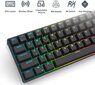 Royal Kludge RK G68 Brown Switches цена и информация | Klaviatuurid | hansapost.ee