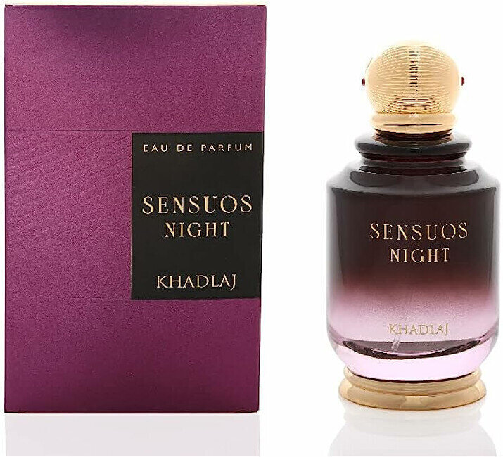 Parfüüm Khadlaj Sensuous Night Perfume Edp, 100ml цена и информация | Parfüümid naistele | hansapost.ee