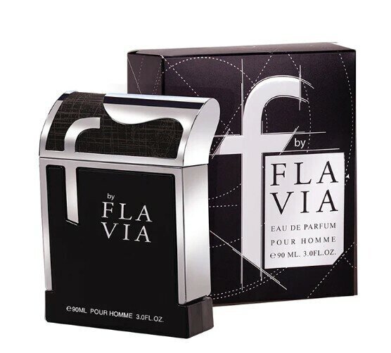 Parfüüm meestele Flavia F Black Pour Homme Edp, 90 ml цена и информация | Parfüümid meestele | hansapost.ee