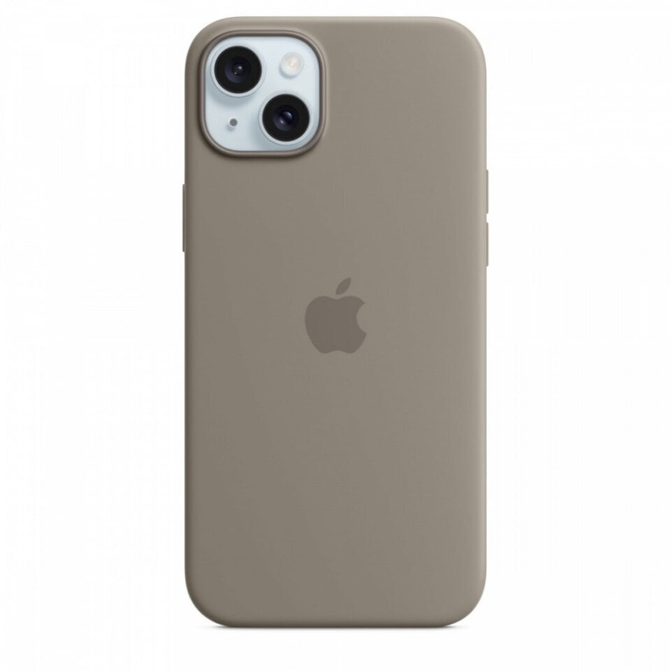 Apple iPhone 15 Plus Silicone Case with MagSafe - Clay MT133ZM/A цена и информация | Telefonide kaitsekaaned ja -ümbrised | hansapost.ee