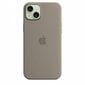 Apple iPhone 15 Plus Silicone Case with MagSafe - Clay MT133ZM/A цена и информация | Telefonide kaitsekaaned ja -ümbrised | hansapost.ee