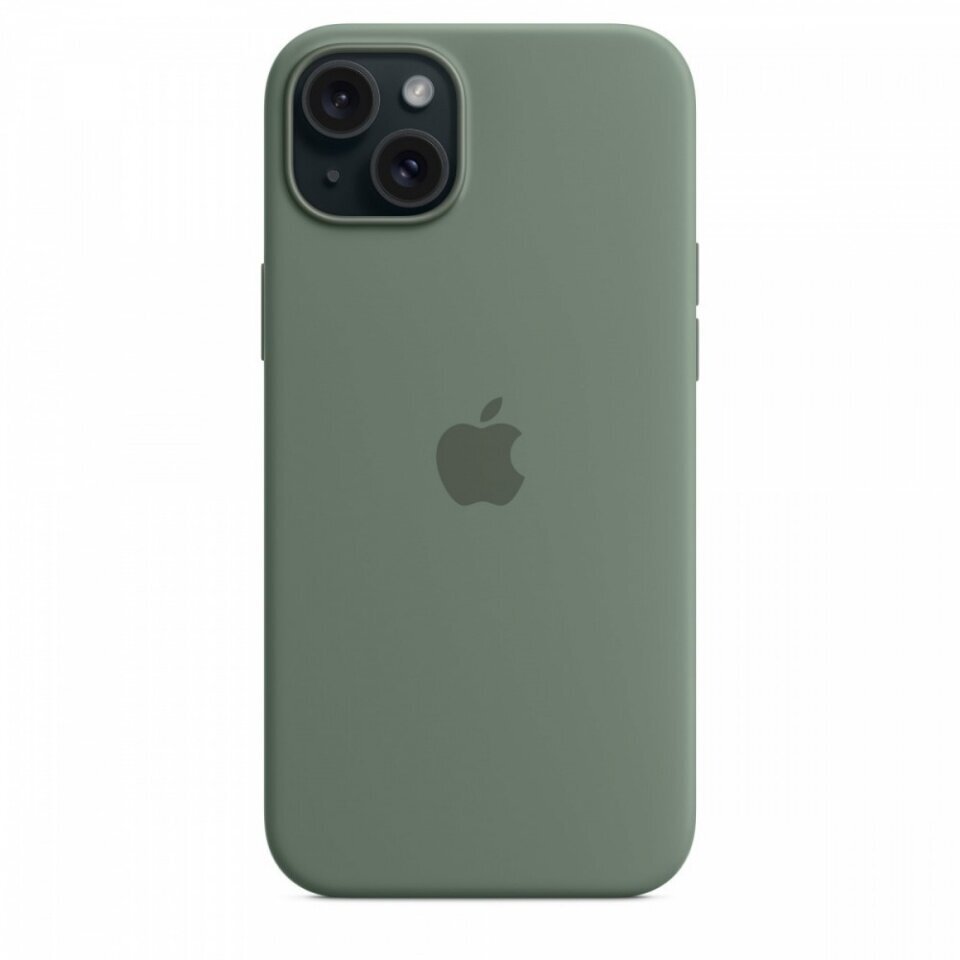 Apple iPhone 15 Plus Silicone Case with MagSafe - Cypress MT183ZM/A hind ja info | Telefonide kaitsekaaned ja -ümbrised | hansapost.ee