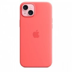 Apple iPhone 15 Plus Silicone Case with MagSafe - Guava MT163ZM/A price and information | Telefonide kaitsekaaned ja -ümbrised | hansapost.ee