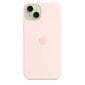Apple iPhone 15 Plus Silicone Case with MagSafe - Light Pink MT143ZM/A hind ja info | Telefonide kaitsekaaned ja -ümbrised | hansapost.ee