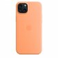 Apple iPhone 15 Plus Silicone Case with MagSafe - Orange Sorbet MT173ZM/A hind ja info | Telefonide kaitsekaaned ja -ümbrised | hansapost.ee