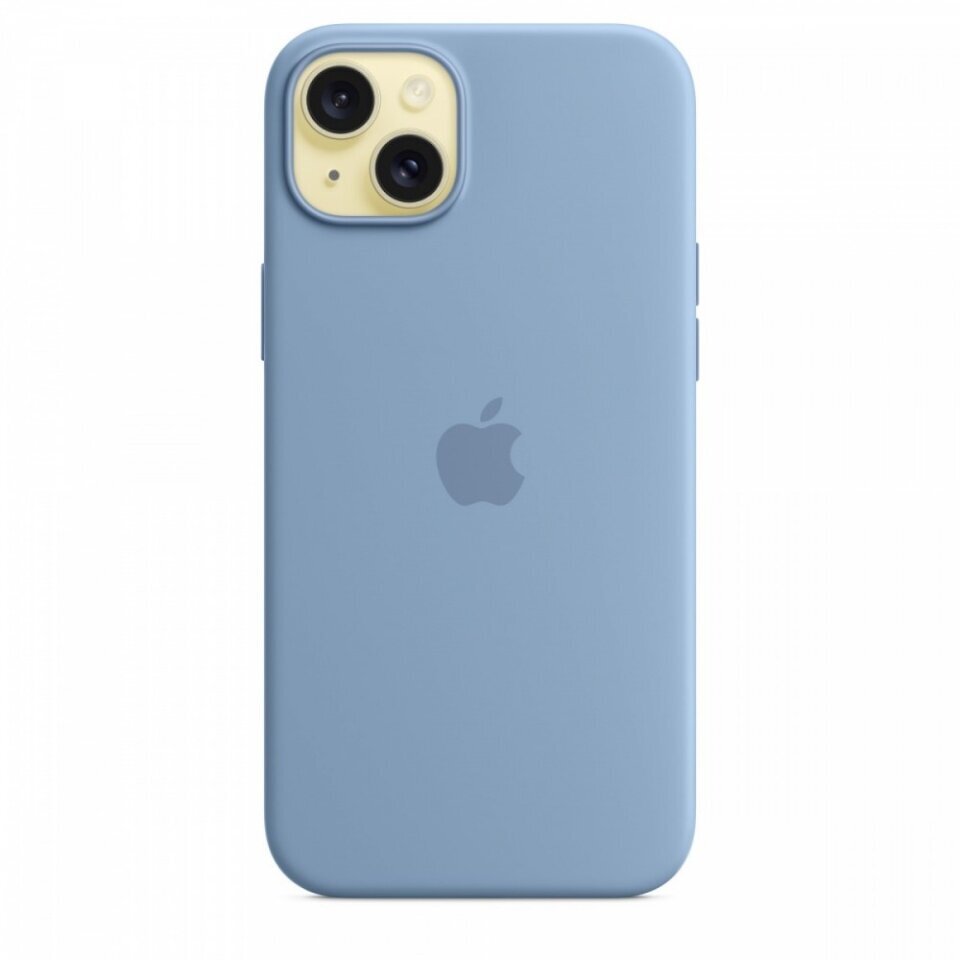 Apple iPhone 15 Plus Silicone Case with MagSafe - Winter Blue MT193ZM/A hind ja info | Telefonide kaitsekaaned ja -ümbrised | hansapost.ee