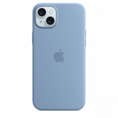 Apple iPhone 15 Plus Silicone Case with MagSafe - Winter Blue MT193ZM/A цена и информация | Чехлы для телефонов | hansapost.ee