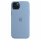 Apple iPhone 15 Plus Silicone Case with MagSafe - Winter Blue MT193ZM/A hind ja info | Telefonide kaitsekaaned ja -ümbrised | hansapost.ee