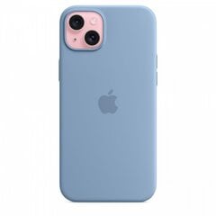 Apple iPhone 15 Plus Silicone Case with MagSafe - Winter Blue MT193ZM/A hind ja info | Telefonide kaitsekaaned ja -ümbrised | hansapost.ee