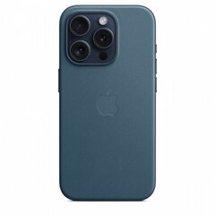 Apple iPhone 15 Pro FineWoven Case with MagSafe - Pacific Blue MT4Q3ZM/A hind ja info | Telefonide kaitsekaaned ja -ümbrised | hansapost.ee