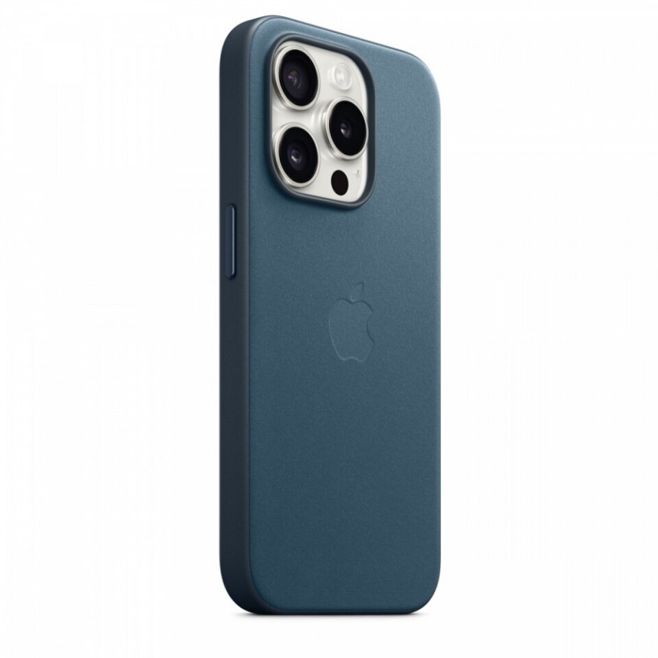 Apple iPhone 15 Pro FineWoven Case with MagSafe - Pacific Blue MT4Q3ZM/A цена и информация | Telefonide kaitsekaaned ja -ümbrised | hansapost.ee