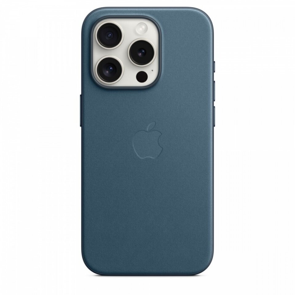 Apple iPhone 15 Pro FineWoven Case with MagSafe - Pacific Blue MT4Q3ZM/A цена и информация | Telefonide kaitsekaaned ja -ümbrised | hansapost.ee