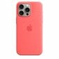 Apple iPhone 15 Pro Max Silicone Case with MagSafe - Guava MT1V3ZM/A hind ja info | Telefonide kaitsekaaned ja -ümbrised | hansapost.ee