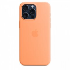 Apple iPhone 15 Pro Max Silicone Case with MagSafe - Orange Sorbet MT1W3ZM/A hind ja info | Telefonide kaitsekaaned ja -ümbrised | hansapost.ee