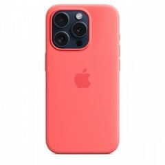 Apple iPhone 15 Pro Silicone Case with MagSafe - Guava MT1G3ZM/A цена и информация | Чехлы для телефонов | hansapost.ee