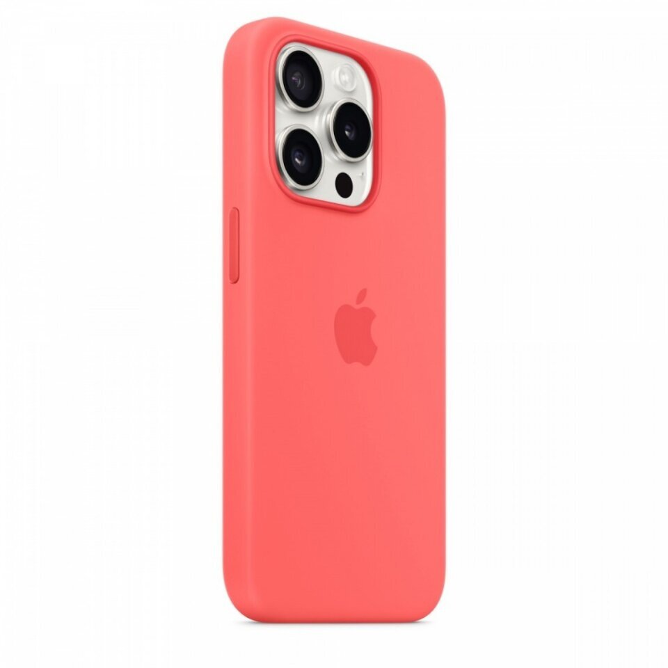 Apple iPhone 15 Pro Silicone Case with MagSafe - Guava MT1G3ZM/A hind ja info | Telefonide kaitsekaaned ja -ümbrised | hansapost.ee