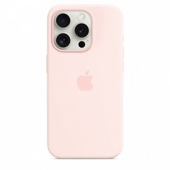 Apple iPhone 15 Pro Silicone Case with MagSafe - Light Pink MT1F3ZM/A цена и информация | Чехлы для телефонов | hansapost.ee