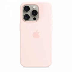 Apple iPhone 15 Pro Silicone Case with MagSafe - Light Pink MT1F3ZM/A цена и информация | Чехлы для телефонов | hansapost.ee