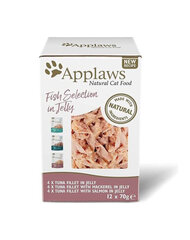 Applaws Cat Pouch Multipack koos kalaga, 16x70 g hind ja info | Kassikonservid | hansapost.ee