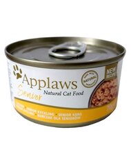 Applaws Cat Senior для пожилых кошек с курицей, 24х70 г цена и информация | Кошачьи консервы | hansapost.ee