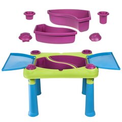 Детский игровой столик Creative Fun Table, зеленый / фиолетовый цена и информация | Детские столы и стулья | hansapost.ee