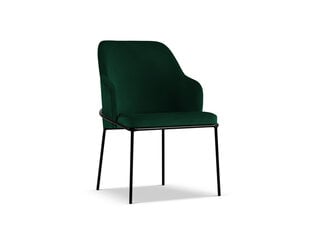 Кресло Cosmopolitan Design Sandrine, зеленый/черный цвет цена и информация | Стулья для кухни и столовой | hansapost.ee