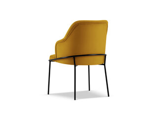 Кресло Cosmopolitan Design Sandrine, желтый/черный цвет цена и информация | Стулья для кухни и столовой | hansapost.ee