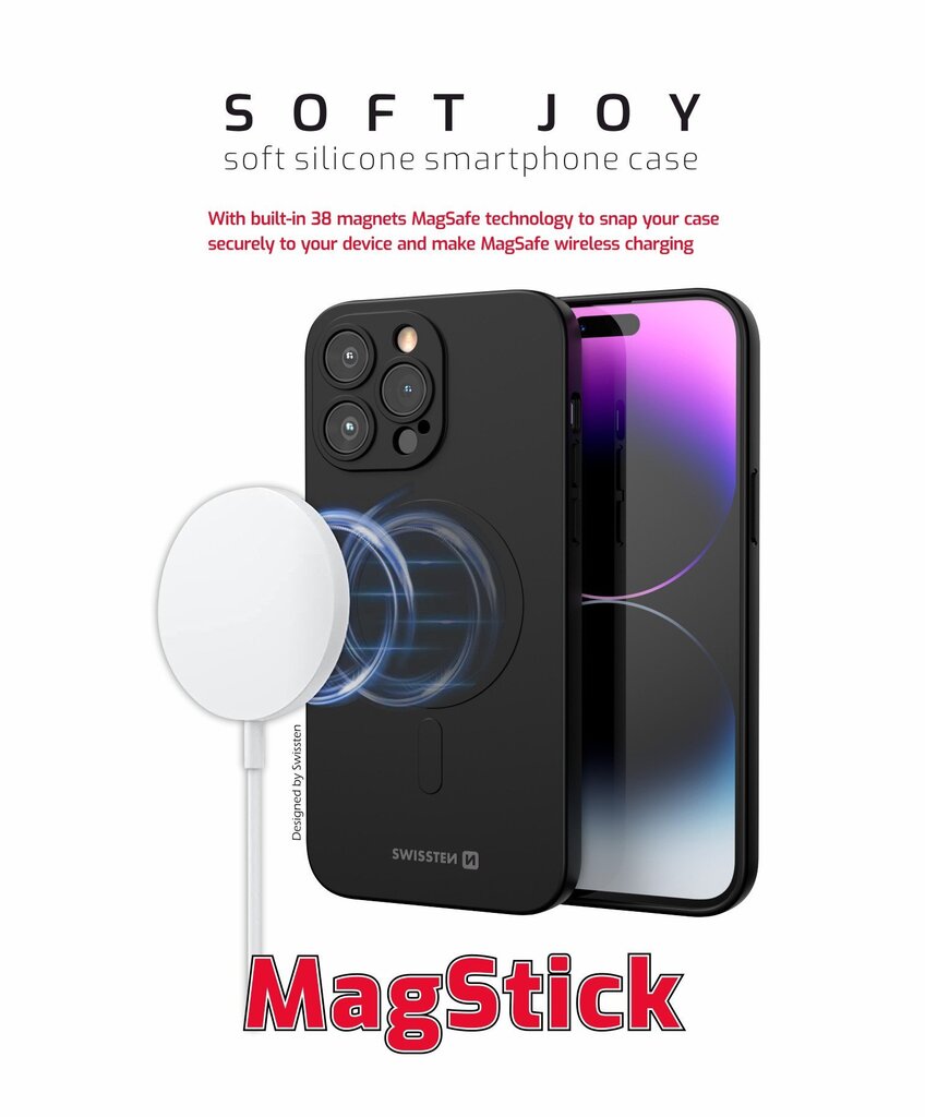 Swissten Soft Joy Magstick hind ja info | Telefonide kaitsekaaned ja -ümbrised | hansapost.ee