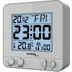Будильник Technoline WT 235 Цифровой будильник Серебро цена и информация | techno line Бытовая техника и электроника | hansapost.ee