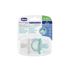 Пустышки силиконовые Chicco PhysioForma Soft Luxe 171996, 6-18 месяцев, 2 штуки цена и информация | Пустышки | hansapost.ee