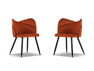 Toolide komplekt Cosmopolitan Design Santana, punane, 2 tooli hind ja info | Köögitoolid, söögitoolid | hansapost.ee