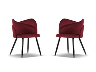 Toolide komplekt Cosmopolitan Design Santana, punane, 2 tooli hind ja info | Köögitoolid, söögitoolid | hansapost.ee