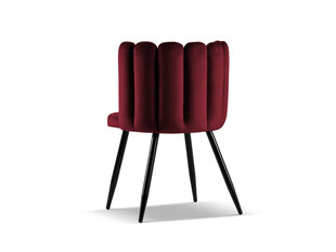 Кресло Cosmopolitan Design Evora, красный/черный цвет цена и информация | Стулья для кухни и столовой | hansapost.ee