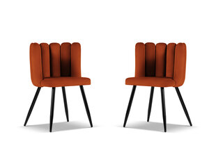 Комплект из 2-х стульев Cosmopolitan Design Evora, красный цвет цена и информация | Стулья для кухни и столовой | hansapost.ee