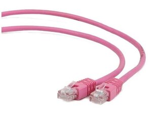Патч-кабель Gembird, категория 5e, категория 5e, UTP, 3 м, розовый цена и информация | Кабели и провода | hansapost.ee