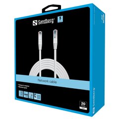 Sandberg 506-99 Network Cable UTP Cat6 20m цена и информация | Кабели и провода | hansapost.ee