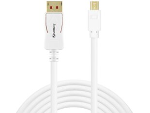 Sandberg Mini DisplayPort/DisplayPort, 2 m цена и информация | Кабели и провода | hansapost.ee