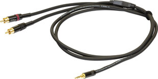 Proel 3,5mm/2 x RCA, 3m hind ja info | Juhtmed ja kaablid | hansapost.ee