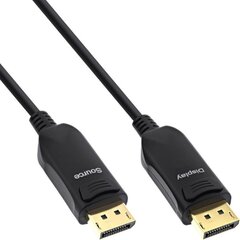 InLine 8K AOC DisplayPort 1.4, 15 m цена и информация | Кабели и провода | hansapost.ee