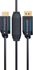 Clicktronic, DP/HDMI, 5 m цена и информация | Кабели и провода | hansapost.ee