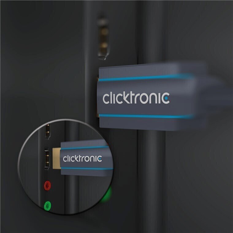 Clicktronic, DP/HDMI, 5 m цена и информация | Juhtmed ja kaablid | hansapost.ee