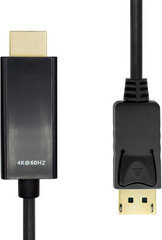 Fujtech DisplayPort/HDMI, 5 m hind ja info | Juhtmed ja kaablid | hansapost.ee