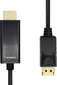 Fujtech, DP/HDMI, 5 m hind ja info | Juhtmed ja kaablid | hansapost.ee