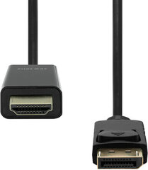 Fujtech, DP/HDMI, 5 m hind ja info | Juhtmed ja kaablid | hansapost.ee