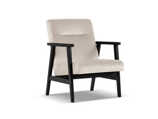 Кресло Cosmopolitan Design Tomar, бежевый/черный цвет цена и информация | Кресла | hansapost.ee